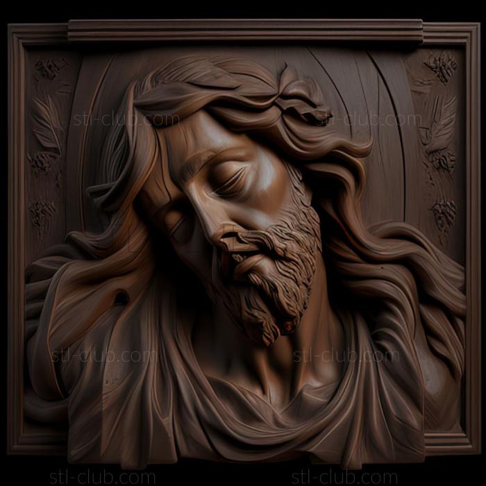 3D model st jesus (STL)